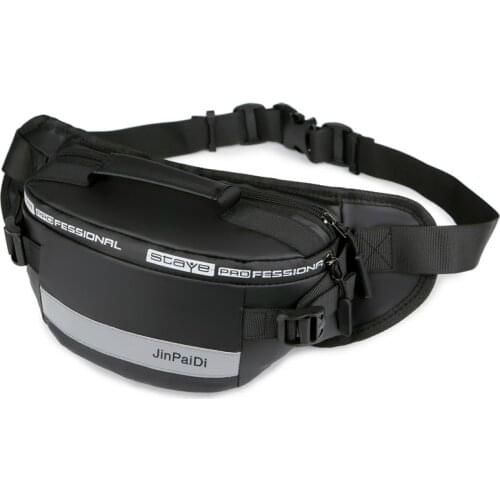 Fanny pack waist bag men 2019 autumn new pockets large capacity multi-function chest bag handbag water-proof wild bag