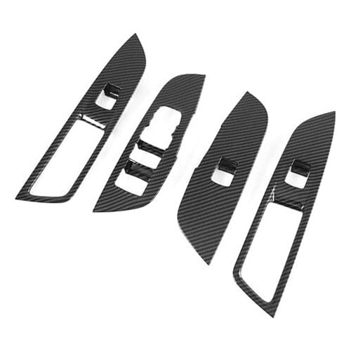 Applicable to 20 types for Chevy pioneers inner armrest frame window lift switch control panel paste interior decoration