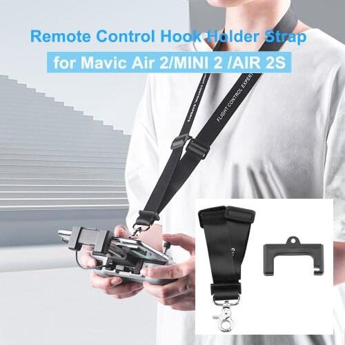 For DJI Mavic Air 2/Air 2S/MINI 2 Drones Remote Control Hook Holder Strap Neck Lanyard Safety Strap Belt Sling Mount Accessories