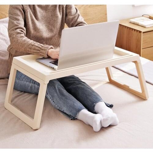 Foldable Desk Laptop Stand Lapdesk Computer Notebook Multi-Function Mini Table Office Breakfast Bed Tray Poratble Serving Table