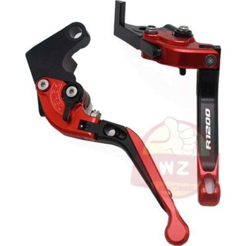 Motorcycle Folding Extendable Adjustable Clutch Brake Levers For BMW R1200R 2006-2014 R1200RT /SE 2010-2013 R1200S 2006-2008