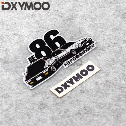 Car Styling Vinyl Decals Japanese Style Game Racing Stickers for INITIAL D AE86