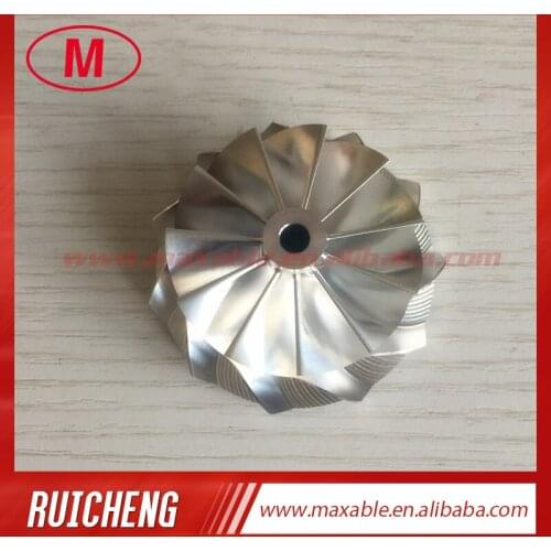 TD04HL 18T 45.01/56.02mm 11+0 blades 49189-43800 Turbocharger Billet/milling/aluminum 2618 compressor wheel