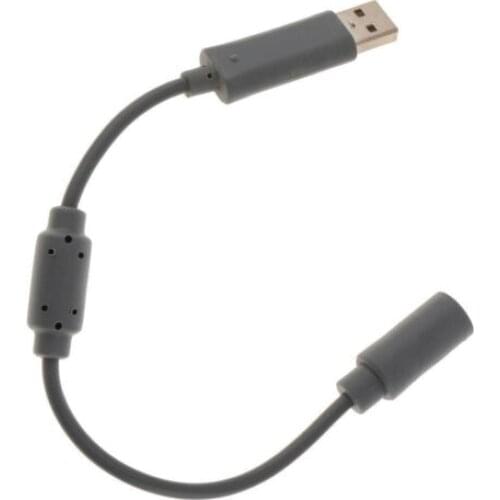 23cm USB Dongle Breakaway Connection Cable Cord Adapter for Xbox 360 Controller Computer Office Supplies