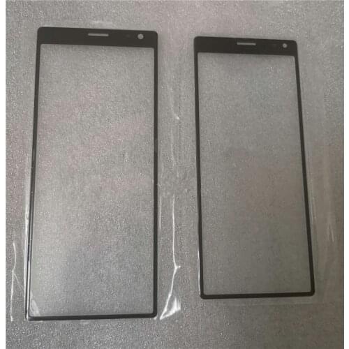 Xperia10 Plus Outer Screen For Sony Xperia 10 Plus Front Touch Panel LCD Display Screen Out Glass Cover Lens Repair Replace Part