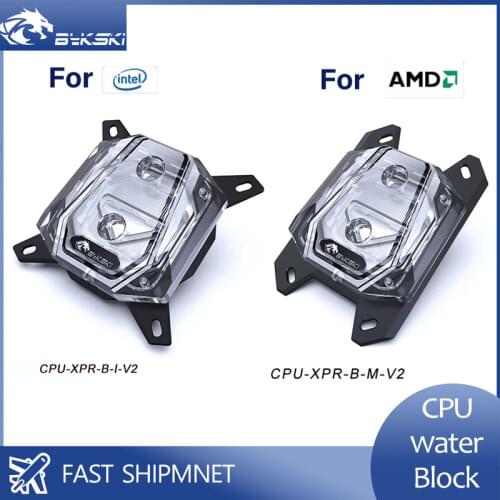Bykski CPU Water Block use for AMD RYZEN 3000 RYZEN 7 RYZEN 5 RYZEN 3 AM3/AM3+/AM4 X470 X570 Motherboard Socket