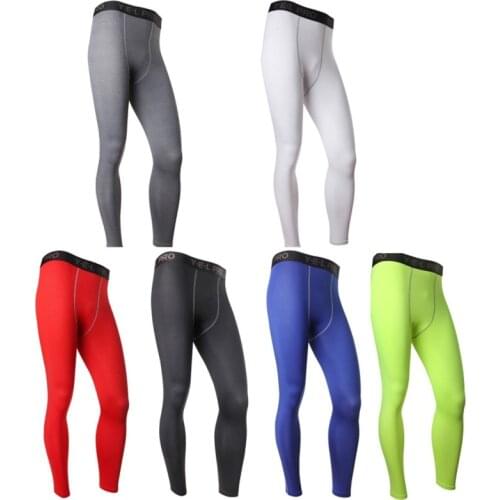 High Quality Compression Mens Sport pants Quick Dry Running sweatpants Sports Joggers Training Gym Fitness Tracksuits Running