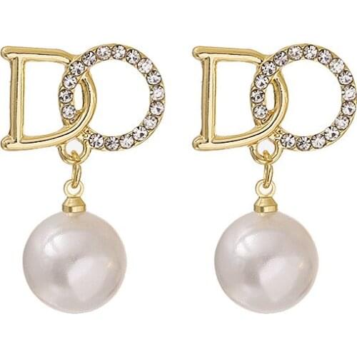 2021 New Arrival Fashion Earrings Drop Earrings Uroru Zinc Alloy Trendy Geometric Women Dangle Earrings