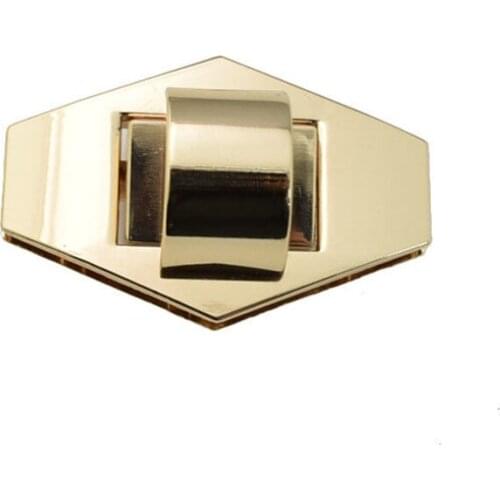 20pcs 56 mm Big gold twist purse Bag lock Metal Clasp Turn Lock Twist Locks Handbag Hardware Accessories