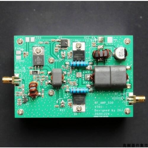 45W 3-28MHz SSB RF Linear Power Amplifier for Transceiver HF radio shortwave Radio AM FM CW HAM Short wave Assembled Board