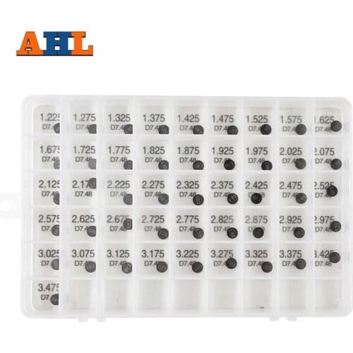 AHL Adjustable Valve Shim 7.48mm Complete Kits For Yamaha YZF750R YZF600R YZF1000 YZF-R6S YZFR6 YZFR1 YZ250F WR250F FZR400