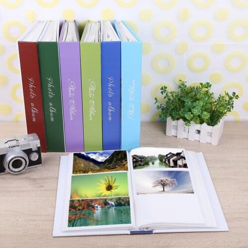 300 Sheets Interleaf Type Family Photo Album Picture Scrapbook Memory Book Wedding Scrapbook Baby Memory Book For Schoolmate