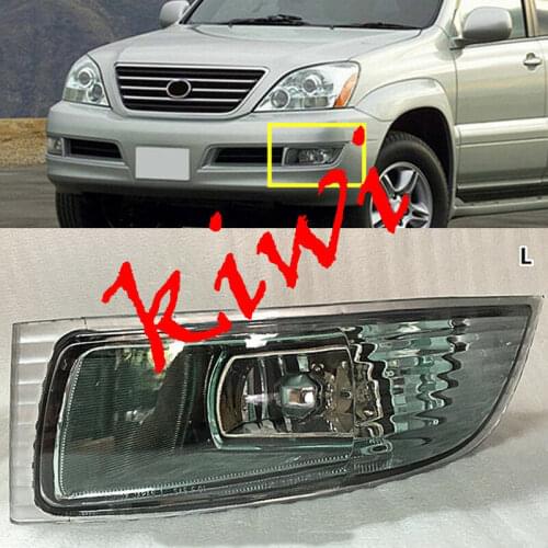 For Lexus UZJ120 GX470 2003-2009 High quality Left Side Front Bumper Light Fog Light housing