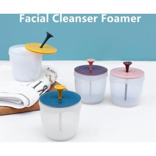 Home Travel Face Washing Facial Cleanser Foaming Cup Skin Care Soap Foam Make Shower Bath Shampoo Foam Maker Bubble Foamer