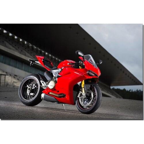 Ducati 1299 Panigale S Super Motorbike Poster Canvas Painting Wall Art Pictures Print For Living Room Home Decor