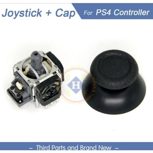 HOTHINK New Replacement 3D joystick analog Thumb stick with joystick cap cover Thumbstick for PS4 controller Dualshock 4