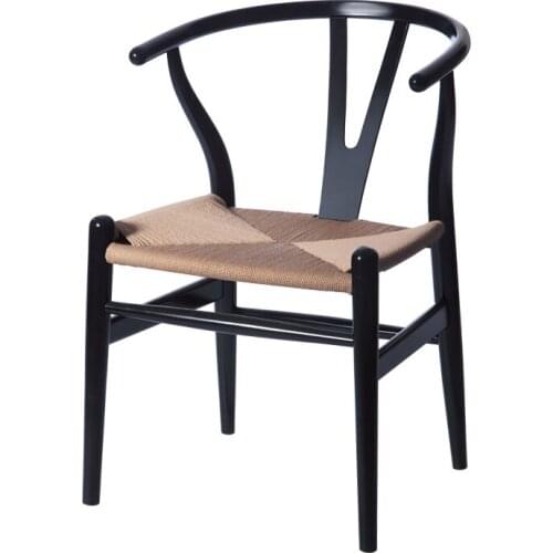 Dining room furniture contemporary and contracted solid wood dining chair stoll minimalist modern beech wood chair 2PC