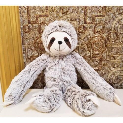 Cute Simulation sloth doll children plush toys cartoon baby animal Christmas birthday stuffed toy gift