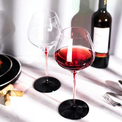 Luxury Crystal Wine Glass Creative Goblet Drinking Glasses Bar Hotel Party Banquet Home Drinkware Fashion Wedding Accessory