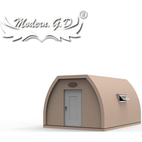 Prefab and graphene dome house and Geodesic building prefabricated for car camp(20square meters