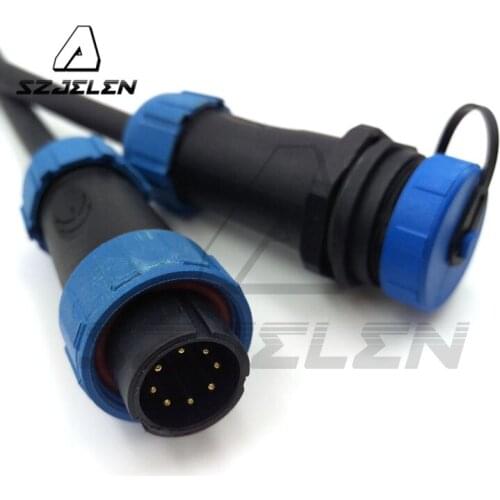 SP17 series ,8pin Waterproof connector, IP68, Automotive Wire Connector Plug & Socket 8pin