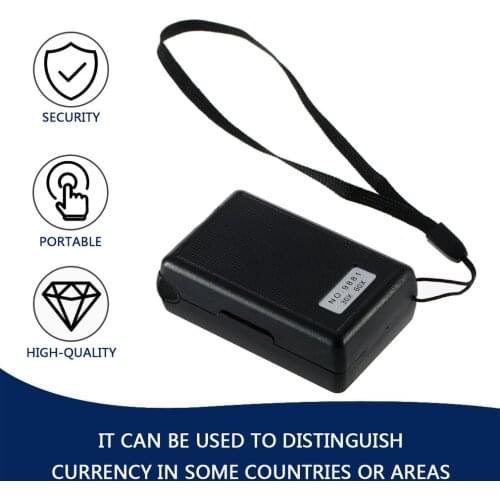 30X 60X LED Mini Pocket Magnifying Lupa Hand Magnifier Portable Jeweler Microscope Currency UV Detector Len