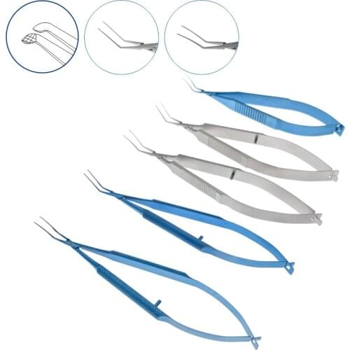 Titanium Capsulorhexis Forceps Tweezers Stainless Steel Ophthalmic Instrument Surgical