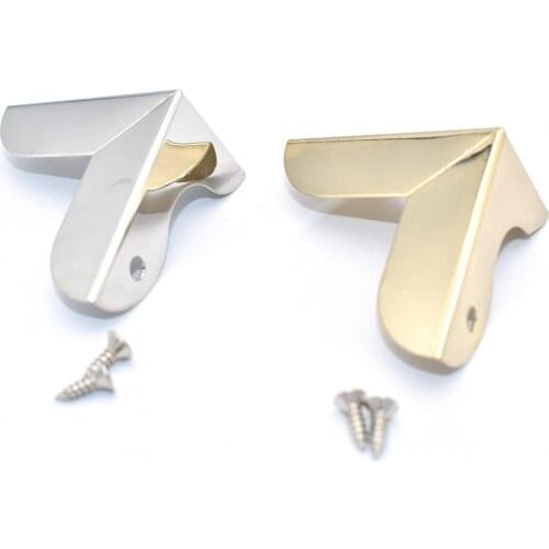 Corner Protector with lag spikes,Metal Jewelry Box Corners,Wine Box Corner,purse end corner,Corner clip for box frame decorative
