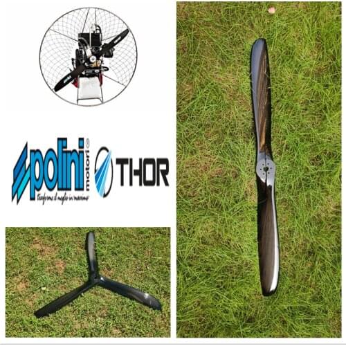 Thor Polini 80 100 130 190 200 250 light paramotor carbon propeller best quality