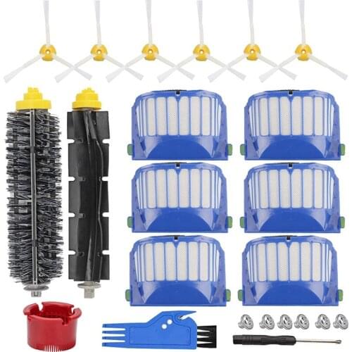 Replacement Parts Accessories Kit Compatible for IRobot Roomba 500 600 Series (Not Fit for 645 655 675)
