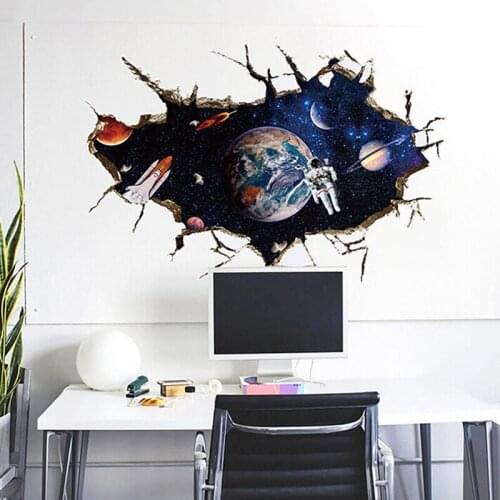 1pc Star Moon Wall Stickers Removable DIY Art Living Room Kids Bedroom Decal Mural Home Decor Decoration Sticker Posters New