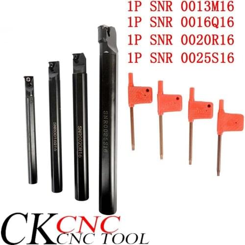 1pcs SNR0013M16 SNR0016Q16 SNR0020R16 SNR0025S16 CNC lathe turning tool inner hole threaded cutter T-thread cutter