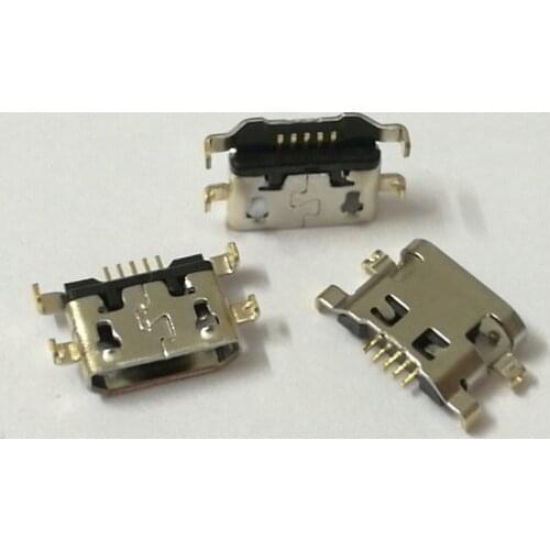 500pcs/lot For Alcatel 6035R Idol S 4033 4033D POP C3 micro usb charge charging connector plug dock socket port jack