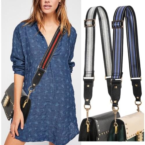 AL Wide Strap Bag Shoulder Strap Handbag Belt Bag Parts Accessories Womens Belts Luxury Crossbody Strap Replacement Correa Bolso