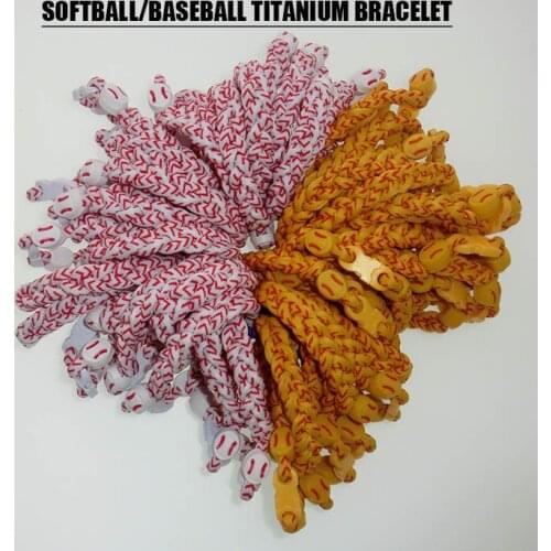 Softball Bracelet Titanium