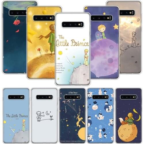 Little Prince Phone Case For Samsung Galaxy S10 S20 S21 S9 S8 S7 Note 10 20 9 8 FE J4 J6 Ultra Plus Lite Pro + Edge Cover
