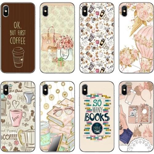 Ok But First Coffee Book For Xiaomi Redmi Note 6 5 5A 4 3 pro S2 5 plus 6A 4A 4x Pocophone F1 cover case