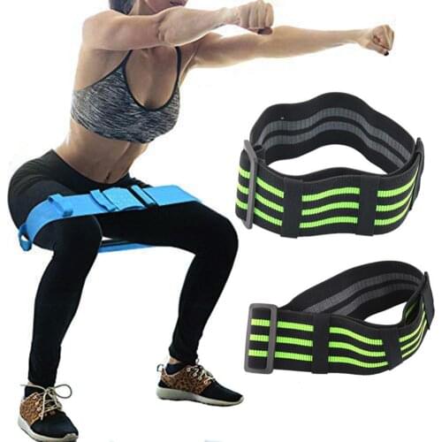 Yoga Elastic Band Adjustable Ring Yoga Comfortable Pull Hip Ring Squat Shaping Hip Ring Yoga Resistance Band For Thigh Calf