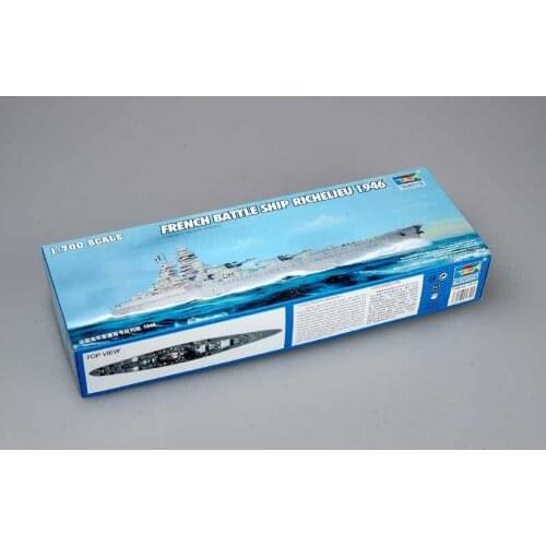 Trumpeter 1/700 05751 French Battleship Richelieu 1946