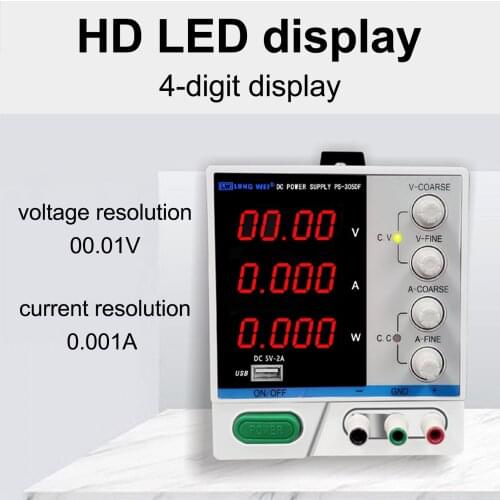 30V 5A DC Power Supply Digital Display Adjustable Switching DC Power Supply Voltage Regulator 220 V 110v Power Source