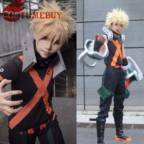 Costumebuy My Hero Academia Boku No Hero Akademia Bakugou Katsuki Cosplay Costumes Halloween Party Full Outfit Custom Made