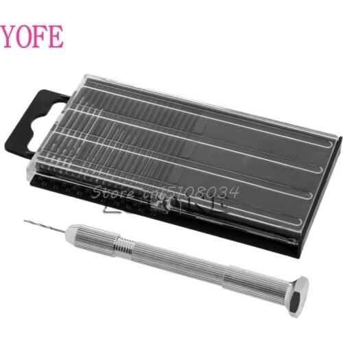 Hot Mini Micro Spiral Hand Manual Drill Chuck Twist Pin Vise Bit Jewelry Tool S08 Wholesale&DropShip