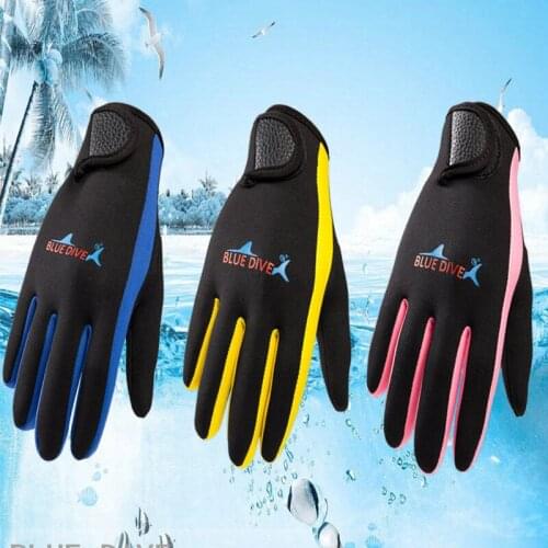 New Best Selling 1.5mm Neoprene Gloves Diving Surfing Spearfishing Snorkeling Warm Gloves Fashion Surf Surfing Diving Gloves #09