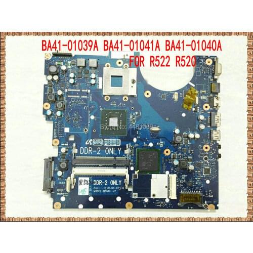 BA41-01039A BA92-05528A BA92-05528B BA92-05711A For samsung R522 R520 laptop motherboard GM45 DDR2 Free cpu