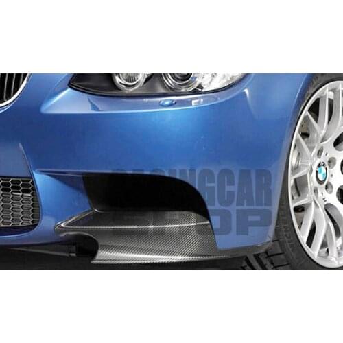 PERFORMANCE REAL CARBON FIBER FRONT SPLITTER SPOILER 1pair FOR BMW 3-SERIES E90 E92 E93 M3 BUMPER 2007-2013 B070