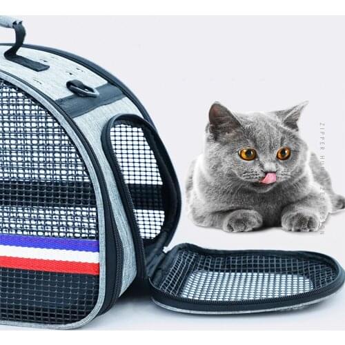 Pet Carrier Dog Shoulder Bag Portable Carrier Bag For Small Cats Dogs Travel Collapsible Breathable Pet Bag Mochila Para Perro
