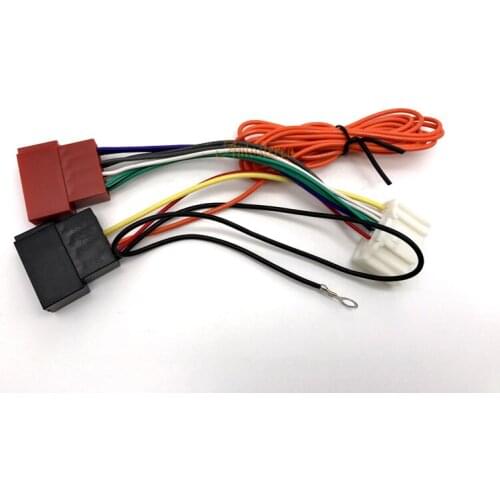 ZWNAV ISO standard HARNESS Radio Adapter FOR NISSAN 2006+ for SUBAR U 2007+ OPEL