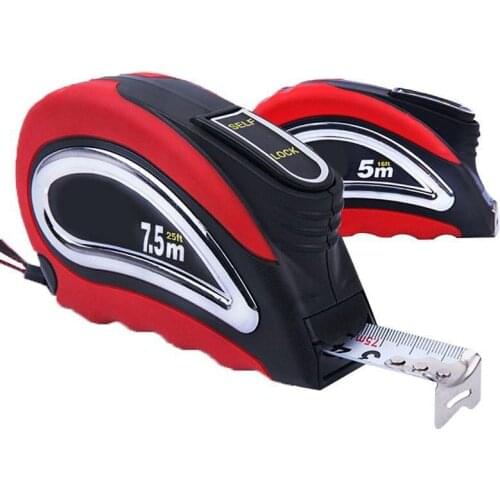 Tape Measure Self Lock Inch Metric Measuring Retractable for Construction Craft Woodworking LB88