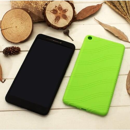 Silicone Anti-Knock Case for Lenovo Tab 3 7 Plus TB-7703 Sleeve Pouch Protector Tab3 7Plus 7703X Bag Cover Capa Fundas TB7703X