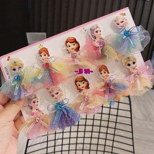 Disney retro hair clip custom cartoon color matching bow letter headband lady Mickey wild hairpin jewelry girls headband